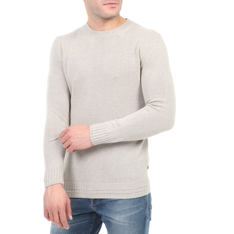 SCOTCH & SODA-Ανδρικό πουλόβερ SCOTCH & SODA μπεζ