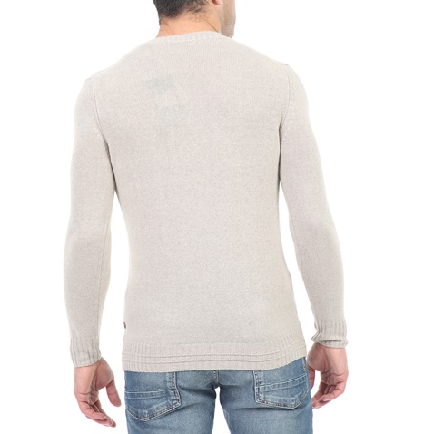 SCOTCH & SODA-Ανδρικό πουλόβερ SCOTCH & SODA μπεζ
