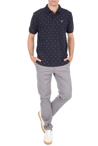 SCOTCH & SODA-Ανδρικό chino παντελόνι SCOTCH & SODA γκρι 