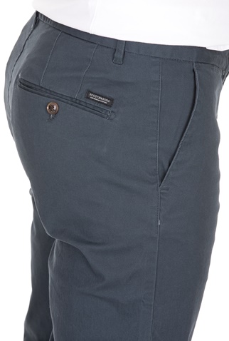 SCOTCH & SODA-Ανδρικό chino παντελόνι SCOTCH & SODA χακί