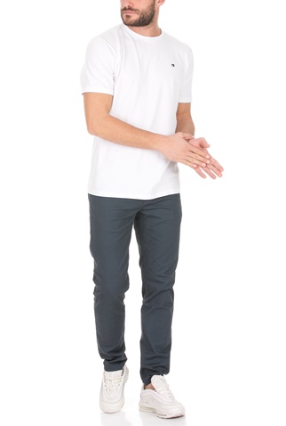 SCOTCH & SODA-Ανδρικό chino παντελόνι SCOTCH & SODA χακί