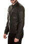 GOOSECRAFT-Ανδρικό δερμάτινο jacket GOOSECRAFT ARDEN BIKER μαύρο