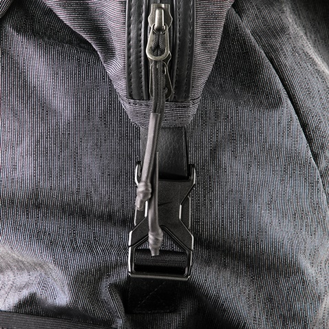 NIKE-Unisex αθλητικό σακίδιο NIKE PREM DUFFEL PB0004-010	γκρι