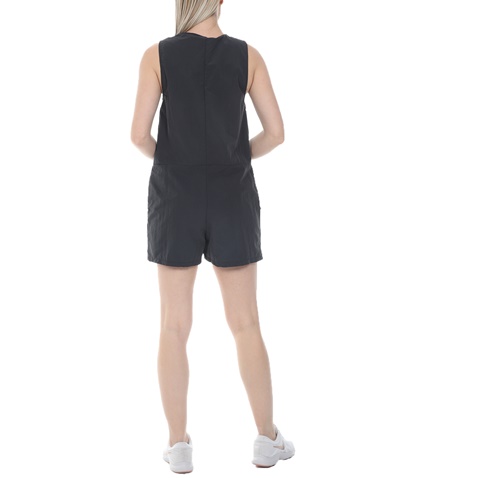 NIKE-Γυναικεία ολόσωμη φόρμα σορτς NIKE NSW ICN CLSH ROMPER μαύρη ροζ