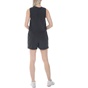NIKE-Γυναικεία ολόσωμη φόρμα σορτς NIKE NSW ICN CLSH ROMPER μαύρη ροζ