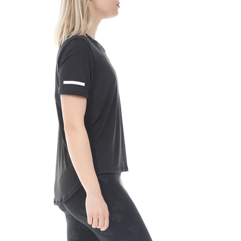NIKE-Γυναικεία μπλούζα NIKE ICNCLSH TOP SS BEST μαύρη