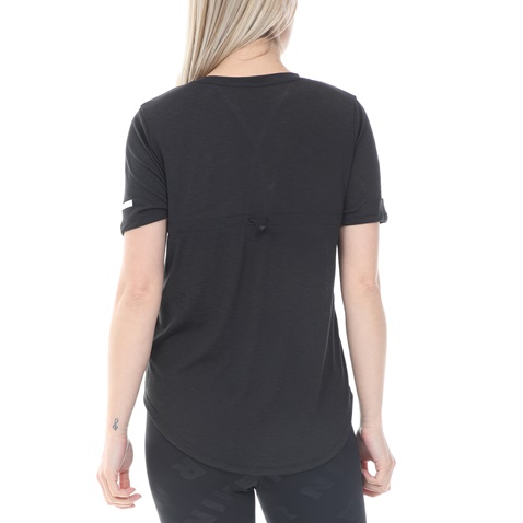 NIKE-Γυναικεία μπλούζα NIKE ICNCLSH TOP SS BEST μαύρη