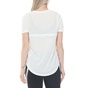 NIKE-Γυναικεία μπλούζα NIKE ICNCLSH TOP SS BEST λευκή