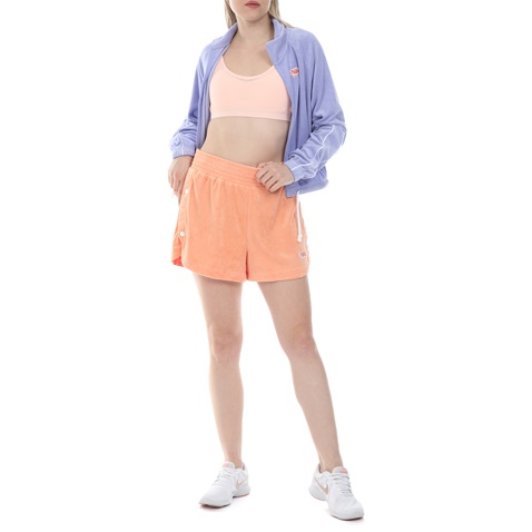 NIKE-Γυναικείο σορτς NIKE NSW RETRO FEMME SHORT TERRY πορτοκαλί