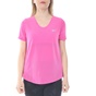 NIKE-Γυναικεία μπούζα NIKE TOP SS BREATHE ροζ