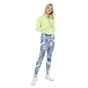 NIKE-Γυναικείο αθλητικό κολάν NIKE ONE T 7/8 TKYO PR DUALITY μπλε λευκό