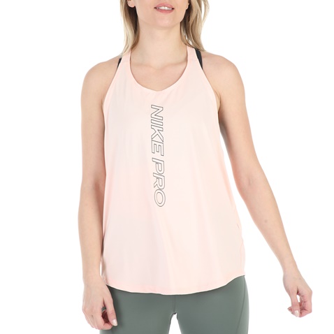 NIKE-Γυναικείο αθλητικό top NIKE Pro Dri-FIT ροζ