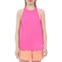 NIKE-Γυναικείο top NIKE TANK ICN CLSH BST ροζ