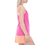 NIKE-Γυναικείο top NIKE TANK ICN CLSH BST ροζ