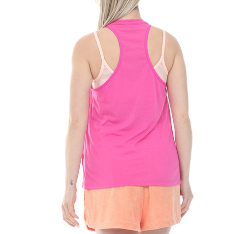 NIKE-Γυναικείο top NIKE TANK ICN CLSH BST ροζ