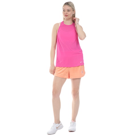 NIKE-Γυναικείο top NIKE TANK ICN CLSH BST ροζ