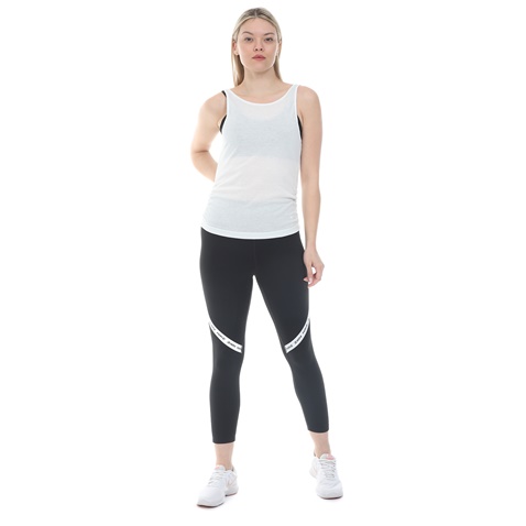 NIKE-Γυναικείο top NIKE YOGA RUCHE TANK λευκό