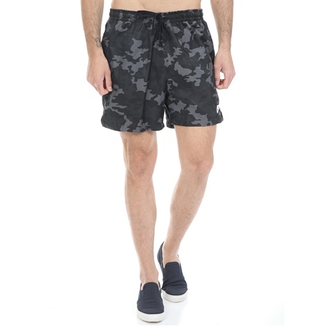 NIKE-Ανδρικό αθλητικό σορτς NIKE NSW CE SHORT WVN FLOW CAMO μαύρο