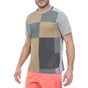 NIKE-Ανδρικό t-shirt NIKE TOP SS PX CJ4742 γκρι μπεζ