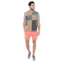 NIKE-Ανδρικό t-shirt NIKE TOP SS PX CJ4742 γκρι μπεζ