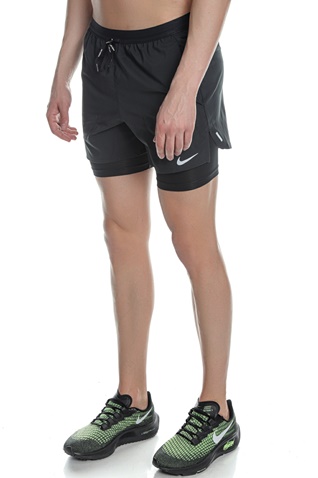 NIKE-Ανδρικό σορτς NIKE DF FLX STRD 2IN1 SHRT 5IN μαύρο
