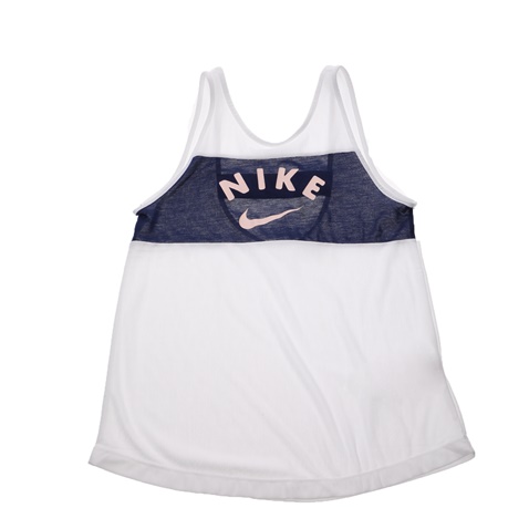 NIKE-Παιδική αμάνικη μπλούζα NIKE TANK FB λευκή