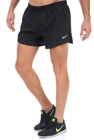 NIKE-Ανδρικό σορτς NIKE DF FAST 4IN μαύρο