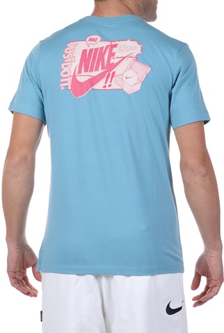 NIKE-Ανδρικό t-shirt NIKE NSW TEE FTWR DSTRD BM μπλε