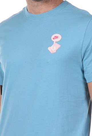 NIKE-Ανδρικό t-shirt NIKE NSW TEE FTWR DSTRD BM μπλε