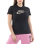 NIKE-Γυναικεία t-shirt SW PRNT PACK SS TEE μαύρο