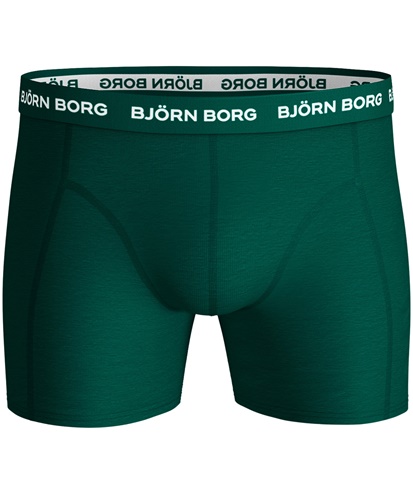 BJORN BORG-Ανδρικό σετ 3 μπόξερ εσώρουχα BJORN BORG πράσινα