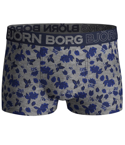 BJORN BORG-Ανδρικό σετ 2 μπόξερ εσώρουχα BJORN BORG γκρι