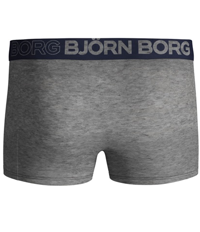 BJORN BORG-Ανδρικό σετ 2 μπόξερ εσώρουχα BJORN BORG γκρι