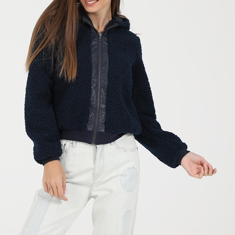 NU-Γυναικείο jacket NU μπλε