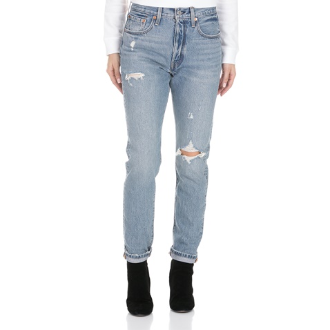 LEVI'S-Γυναικείο παντελόνι LEVI'S SKINNY CAN'T TOUCH THIS μπλε