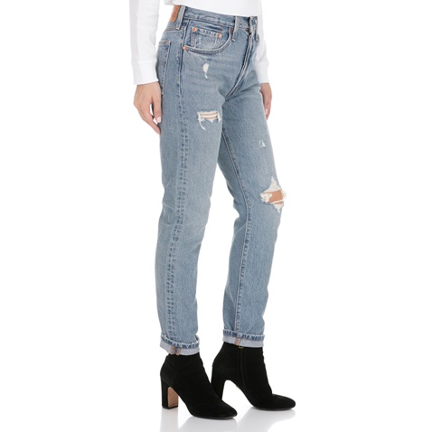LEVI'S-Γυναικείο παντελόνι LEVI'S SKINNY CAN'T TOUCH THIS μπλε