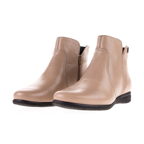 JOY'S-Γυναικεία μποτάκια JOY'S ANKLE BOOT εκρού