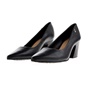JOY'S-Γυναικείες γόβες JOY'S PUMP SQUARE HEEL JO μαύρες