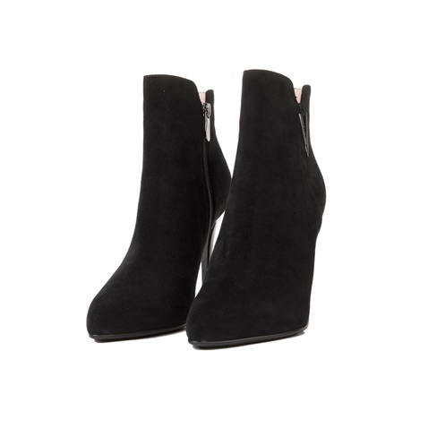 19V69 ITALIA-Γυναικεία μποτάκια 19V69 ITALIA HIGH HEEL ANKLE BOOTS μαύρα