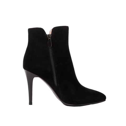 19V69 ITALIA-Γυναικεία μποτάκια 19V69 ITALIA HIGH HEEL ANKLE BOOTS μαύρα