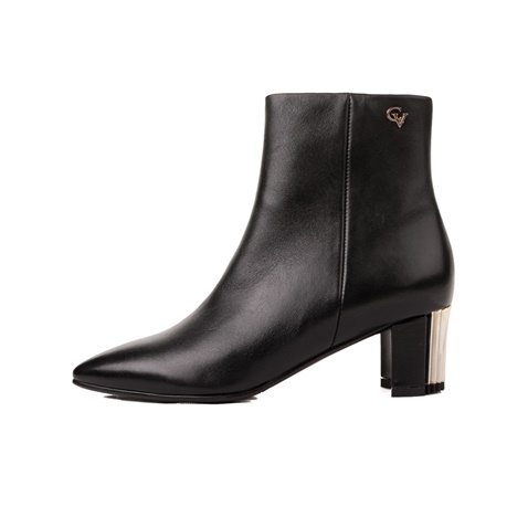 CHEVALIER-Γυναικεία μποτάκια CHEVALIER ANKLE BOOT μαύρα