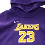 NIKE-Παιδική μπλούζα φούτερ NIKE PO NN-LAKERS-LEBRON 820 μωβ