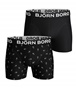 BJORN BORG-Ανδρικά boxer BJORN BORG ROCKET SAMMY μαύρα