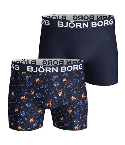 BJORN BORG-Ανδρικά boxer σετ των 2 BJORN BORG SPACEMAN SAMMY μπλε