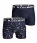 BJORN BORG-Ανδρικά boxer σετ των 2 BJORN BORG SPACEMAN SAMMY μπλε