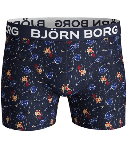 BJORN BORG-Ανδρικά boxer σετ των 2 BJORN BORG SPACEMAN SAMMY μπλε
