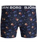BJORN BORG-Ανδρικά boxer σετ των 2 BJORN BORG SPACEMAN SAMMY μπλε