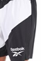 Reebok Classics -Ανδρική αθλητική βερμούδα Reebok Classics WOR WOVEN GRAPHIC ασπρόμαυρη