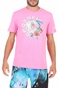 Reebok Classics -Ανδρικό αθλητικό t-shirt Reebok Classics Surfing Bear ροζ