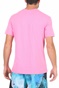 Reebok Classics -Ανδρικό αθλητικό t-shirt Reebok Classics Surfing Bear ροζ